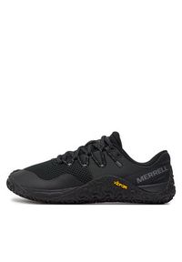 Merrell Buty do biegania Trail Glove 7 J037336 Czarny. Kolor: czarny. Materiał: materiał