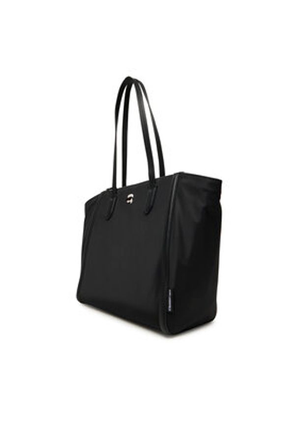 Karl Lagerfeld - KARL LAGERFELD Torebka A3W30117 Czarny. Kolor: czarny. Materiał: skórzane