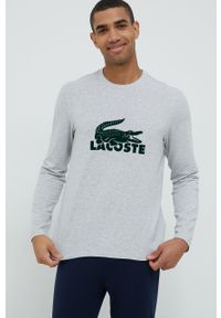 Lacoste piżama męska gładka. Materiał: materiał, dzianina. Długość: długie. Wzór: gładki #3