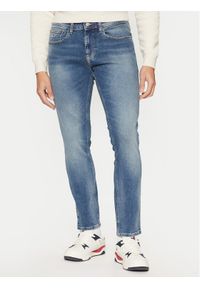 Tommy Jeans Jeansy Scanton DM0DM20535 Niebieski Slim Fit. Kolor: niebieski