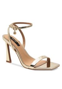 Nine West Sandały 123AL1713 Złoty. Kolor: złoty. Materiał: skóra #6
