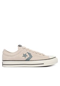Converse Trampki Star Player 76 Suede A17855C Beżowy. Kolor: beżowy. Materiał: zamsz, skóra #1