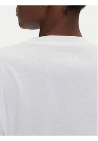 Under Armour T-Shirt Rival 1389721 Biały Loose Fit. Kolor: biały. Materiał: bawełna #5