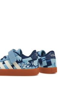 Adidas - adidas Sneakersy Disney Mickey VL JH6077 Granatowy. Kolor: niebieski. Materiał: skóra. Wzór: motyw z bajki #4