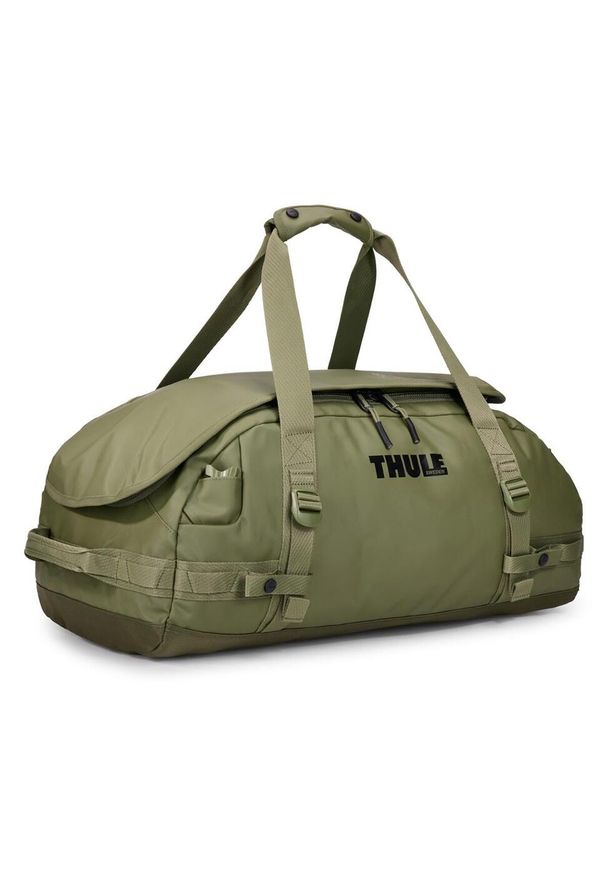 THULE - Torba podróżna Thule Chasm 40 L - olivine/olivine. Kolor: zielony