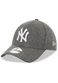 Czapka z daszkiem New Era MLB New York Yankees. Kolor: szary. Materiał: jersey, bawełna #1