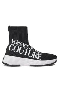 Versace Jeans Couture Sneakersy 75VA3SB5 Czarny. Kolor: czarny