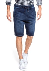 Mustang - SPODENKI MUSTANG Palm Beach Shorts Denim Blue 1009605 5000 842. Stan: podwyższony. Materiał: denim #10