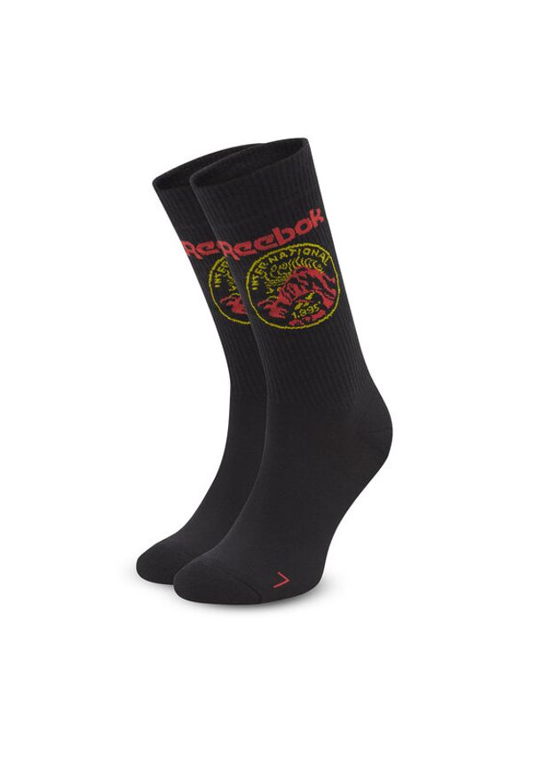 Reebok Skarpety wysokie unisex CL Outdoor Sock HC4371 Czarny. Kolor: czarny. Materiał: materiał