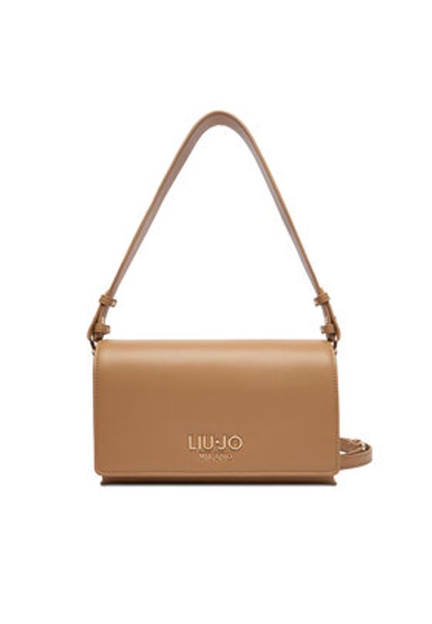 Liu Jo Torebka AA6224 E0958 Brązowy. Kolor: brązowy. Materiał: skórzane