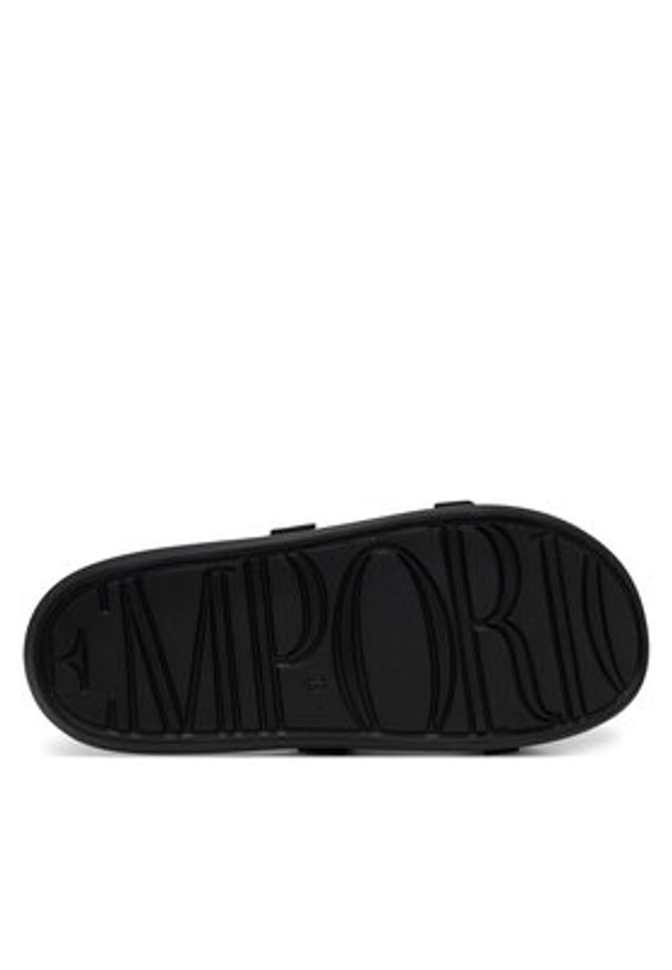 Emporio Armani Klapki XVPS15 XD444 Q781 Czarny. Kolor: czarny