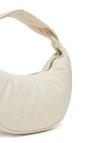 Calvin Klein Torebka Ckj Monogram Pinched Medium Shou LV04F3206G Écru #4