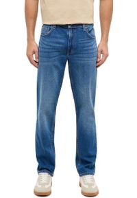 Męskie Spodnie Jeansowe Mustang Style Washington Straight Denim Blue 1017439 5000 502 #1