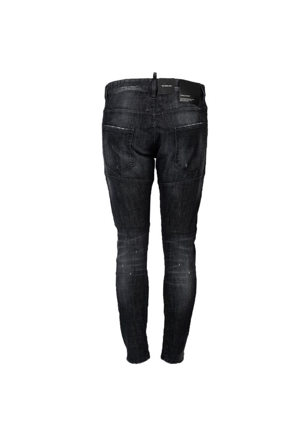 DSQUARED2 - Dsquared2 Jeansy "Tidy Biker Jean" | S71LB1140 | Mężczyzna | Czarny. Kolor: czarny. Długość: długie. Styl: elegancki