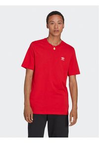 Adidas - adidas T-Shirt Trefoil Essentials T-Shirt IA4869 Czerwony Regular Fit. Kolor: czerwony. Materiał: bawełna #1