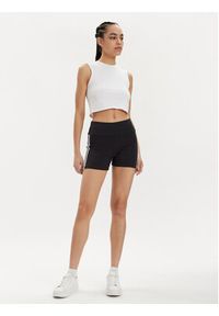 Adidas - adidas Szorty sportowe 3-Stripes IP2980 Czarny Slim Fit. Kolor: czarny. Materiał: bawełna #4