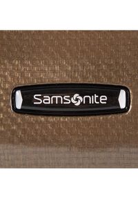 Samsonite Walizka średnia Lite Shock 62765-1775-1HUU Brązowy. Kolor: brązowy