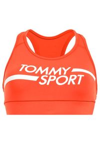 Tommy Sport Biustonosz top Mid Logo S10S100451 Czerwony. Kolor: czerwony. Styl: sportowy #2