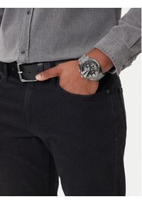 Diesel Zegarek Mega Chief Slim Chronograph DZ4676 Szary. Kolor: szary
