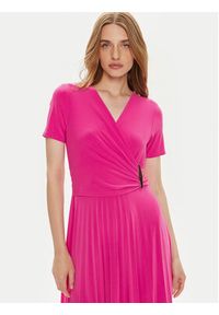 Joseph Ribkoff Sukienka codzienna 241013 Różowy Regular Fit. Okazja: na co dzień. Kolor: różowy. Materiał: syntetyk. Typ sukienki: proste. Styl: casual #4