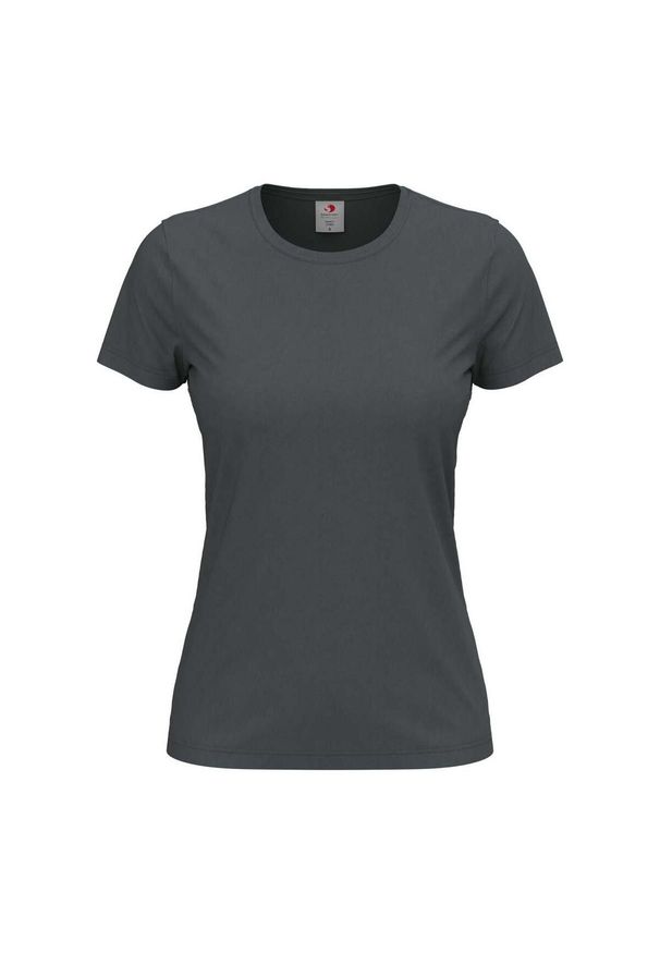 Stedman - Damska Klasyczna Koszulka O Dopasowanym Kroju. Kolor: szary. Sport: turystyka piesza