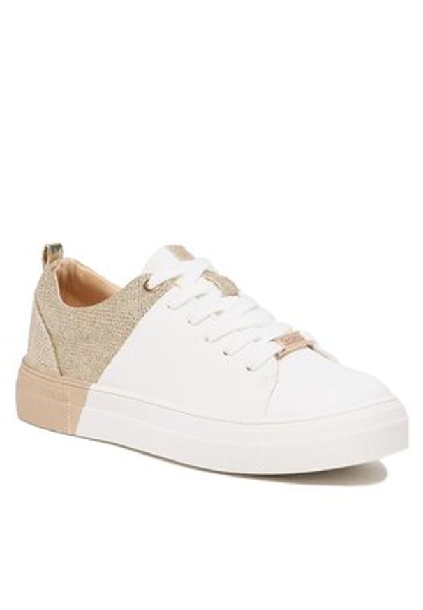 DeeZee Sneakersy WS2158-07 Biały. Kolor: biały. Materiał: skóra
