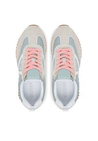 Guess Sneakersy FLTBAI SUE12 Zielony. Kolor: zielony. Materiał: zamsz, skóra #6