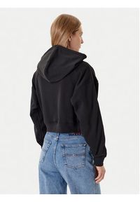 Tommy Jeans Bluza Linear DW0DW21163 Czarny Boxy Fit. Kolor: czarny. Materiał: bawełna