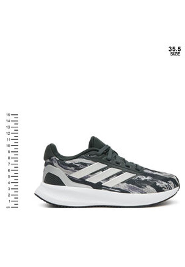 Adidas - adidas Sneakersy RunFalcon 5 Shoes Kids JQ2172 Zielony. Kolor: zielony. Materiał: materiał. Sport: bieganie