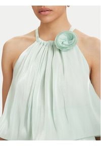 ACCESS FASHION Sukienka koktajlowa 63-3023-308 Zielony jasny Regular Fit. Kolor: zielony. Materiał: syntetyk. Styl: wizytowy #3