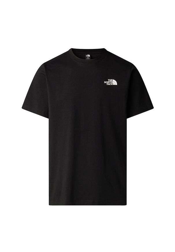Koszulka męska The North Face Evolution NSE Box Energy 0A8G9VJK31 - czarna. Kolor: czarny. Materiał: tkanina, bawełna. Długość rękawa: krótki rękaw. Długość: krótkie