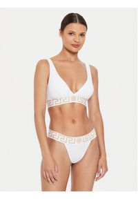 VERSACE - Versace Stringi AUD01042 1A10011 Biały. Kolor: biały. Materiał: bawełna #2