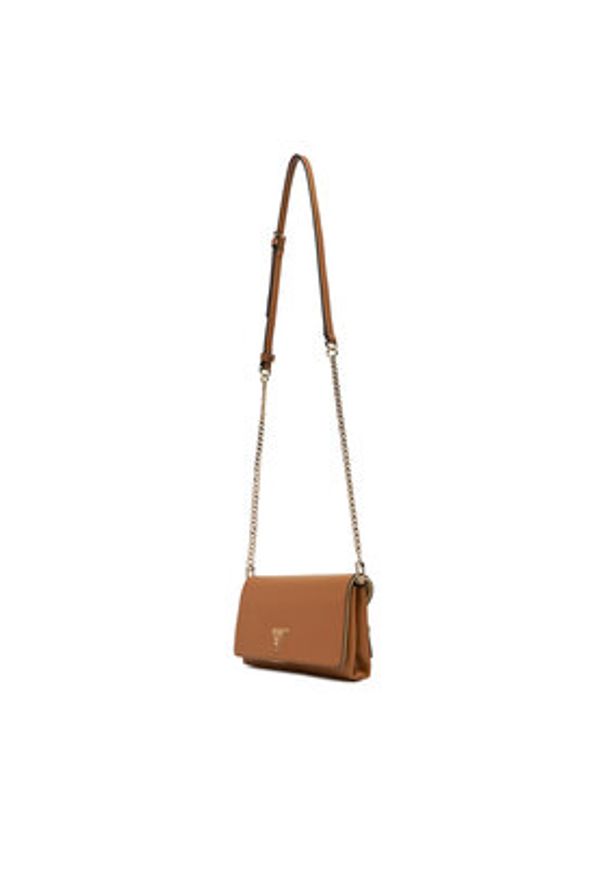 Guess Torebka Noelle II Mini HWZG96 72750 Brązowy. Kolor: brązowy. Materiał: skórzane