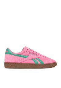 Reebok Sneakersy EO-CLUB C GROUNDS UK 100229526 Różowy. Kolor: różowy. Materiał: zamsz, skóra. Model: Reebok Club #8