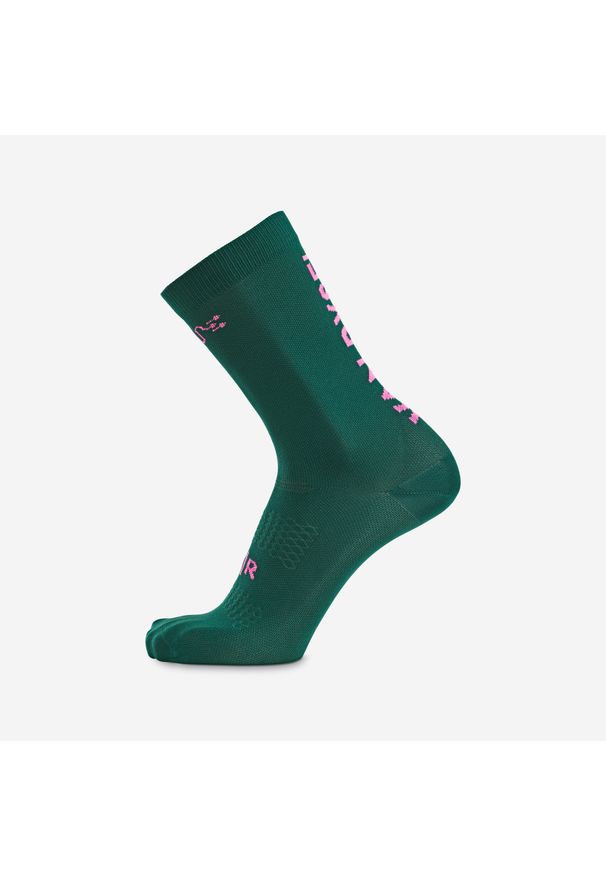 VAN RYSEL - Skarpetki rowerowe Van Rysel EDR. Materiał: elastan, poliamid. Sport: kolarstwo