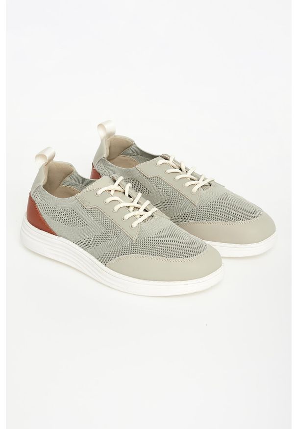 Liu Jo - Sneakersy męskie skórzane LIU JO. Materiał: skóra