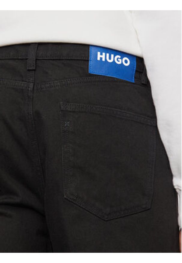 Hugo Jeansy Jonah 50511485 Czarny Regular Fit. Kolor: czarny