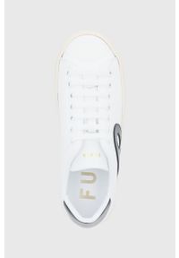 Furla buty Joy kolor biały. Nosek buta: okrągły. Zapięcie: sznurówki. Kolor: biały. Materiał: guma. Obcas: na platformie #3