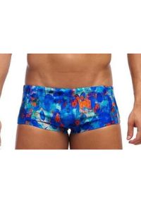 FUNKY TRUNKS - Trunki męskie Funky Trunks Paint Press - sidewinder. Kolor: niebieski