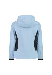 Kurtka softshell dziewczęca CMP Astralix. Kolor: niebieski. Materiał: softshell