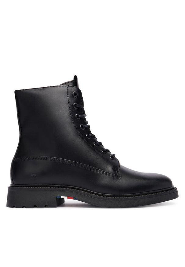 TOMMY HILFIGER - Kozaki Tommy Hilfiger. Kolor: czarny