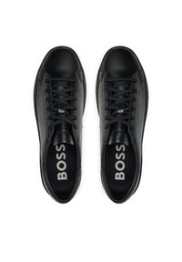 BOSS - Boss Sneakersy Belwar 50537891 10269816 01 Czarny. Kolor: czarny. Materiał: skóra #4