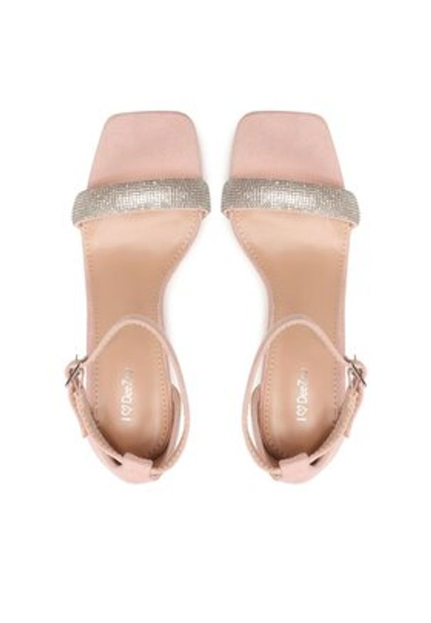 DeeZee Sandały KK5894-69 Różowy. Kolor: różowy. Materiał: materiał