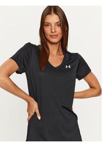 Under Armour T-Shirt Tech Ssv - Solid 1255839 Czarny Loose Fit. Kolor: czarny. Materiał: syntetyk #4