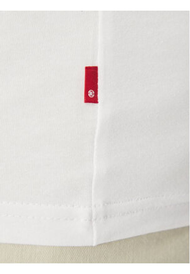 Levi's® Tank top Graphic Rower A7642-0005 Biały Regular Fit. Kolor: biały. Materiał: bawełna