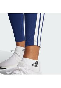 Adidas - adidas Legginsy Essentials 3-Stripes JE0067 Granatowy Slim Fit. Kolor: niebieski. Materiał: bawełna #4