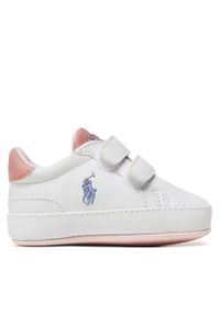 Sneakersy Polo Ralph Lauren. Kolor: biały