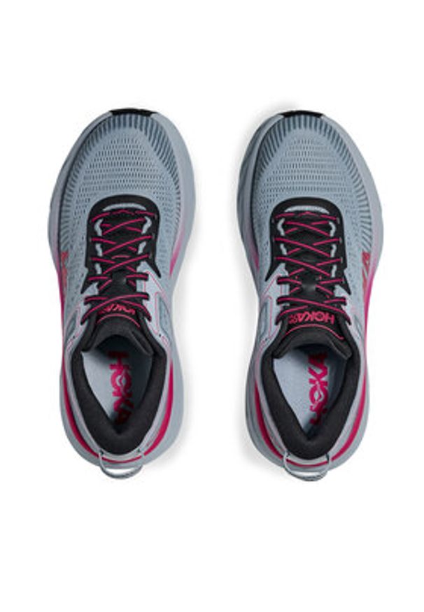 HOKA - Hoka Buty do biegania Bondi 7 1110519 Niebieski. Kolor: niebieski. Materiał: materiał