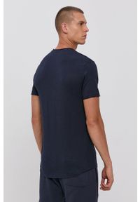 !SOLID - Solid T-shirt bawełniany kolor granatowy gładki. Okazja: na co dzień. Kolor: niebieski. Materiał: bawełna. Wzór: gładki. Styl: casual #4