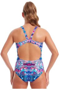 AMANZI - Amanzi Women'S Femme Futura Thick Strap Swimsuit – Rozmiar 34. Kolor: wielokolorowy